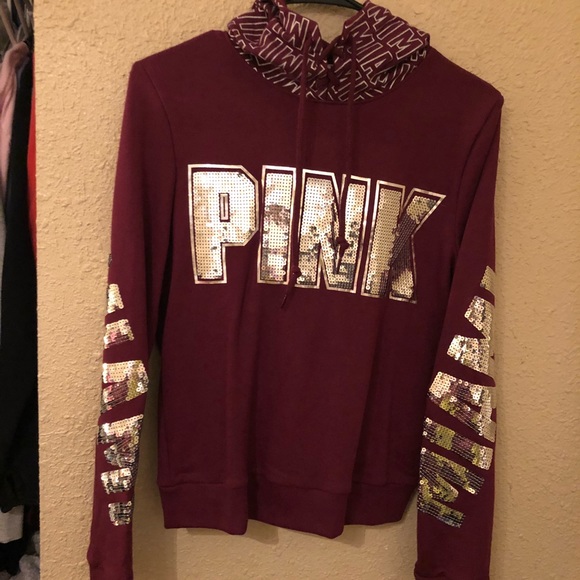 PINK bling sweatshirt! - Picture 3 of 6
